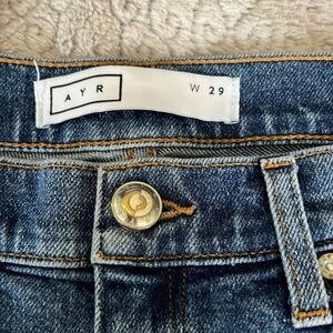 AYR Jeans 29 Yes Yes Yes